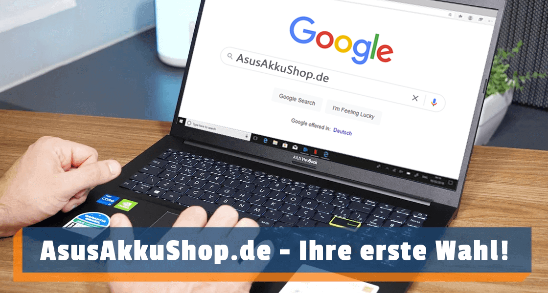 Verwenden von Google zum Durchsuchen AsusAkkuShop.de