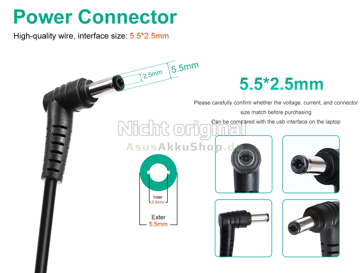 Hochwertige Adapter für Asus 280W 20V 14A 5.5*2.5MM