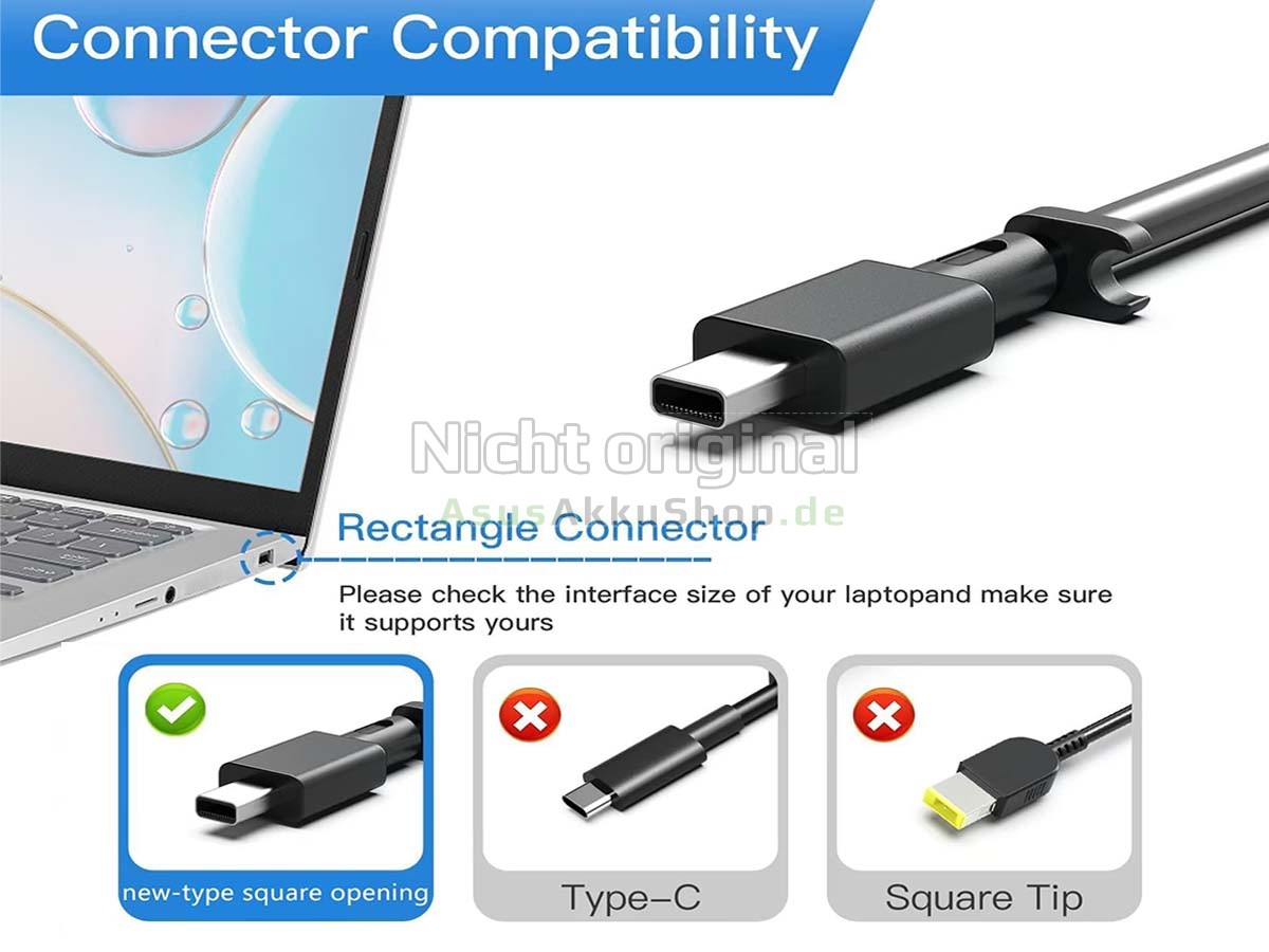 Hochwertige Adapter für Asus 20V 12A 240W RECTANGLE CONN
