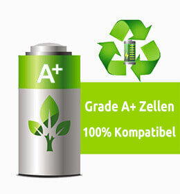 Grade A+ Zellen in AsusAkkuShop.de