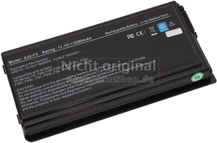 Hochwertige Akku für Asus 70-NLF1B2000Y Hochwertige Akku für Asus 70-NLF1B2000Y