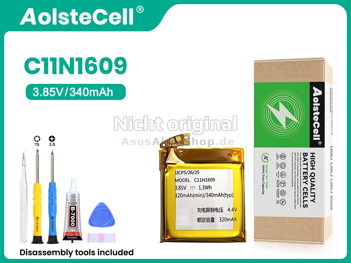 Hochwertige Akku für Asus ZENWATCH 3 WI503Q