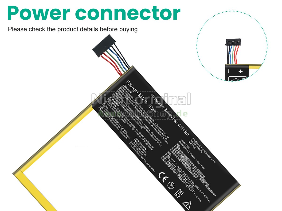 Hochwertige Akku für Asus C11P1310