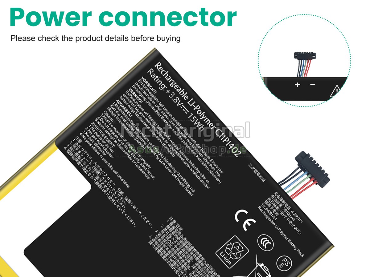 Hochwertige Akku für Asus C11P1402