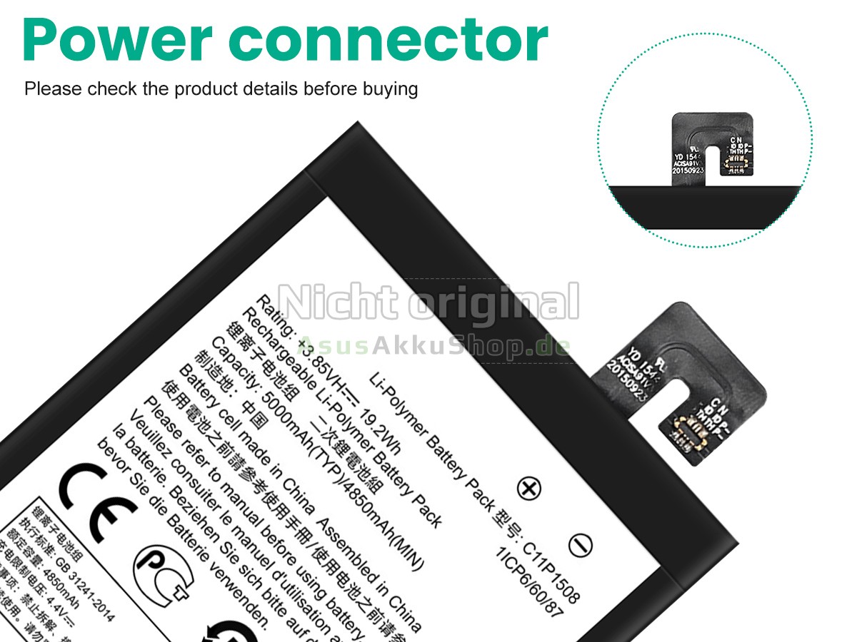 Hochwertige Akku für Asus C11P1508