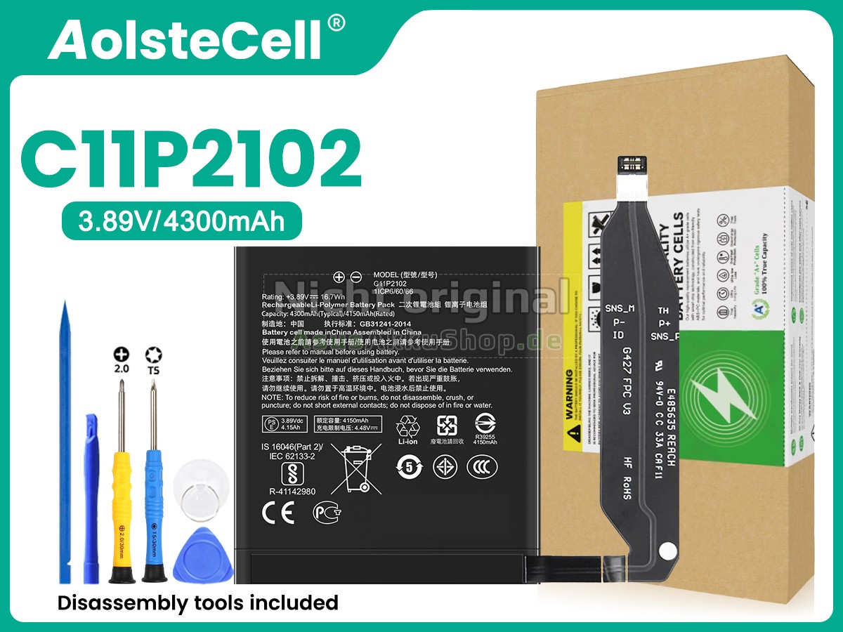 Hochwertige Akku für Asus ZENFONE 9 ZS696KS