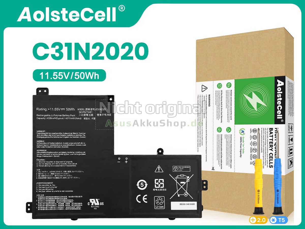Hochwertige Akku für Asus 90NX04B2-M003N0